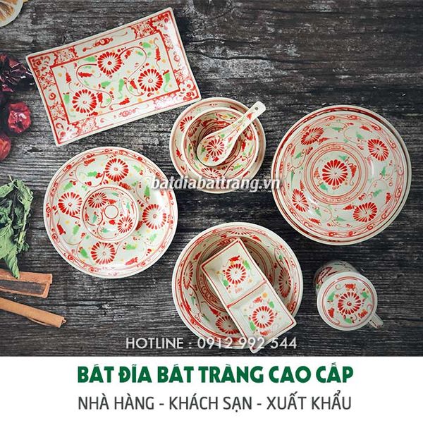 Bát đĩa nhựa Melamine mua ở đâu? Giá bán bao nhiêu tiền tại Hà Nội?