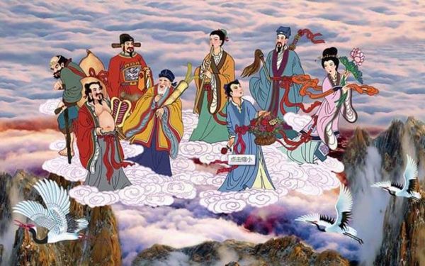 Ý nghĩa Bát tiên quá hải trong phong thủy
