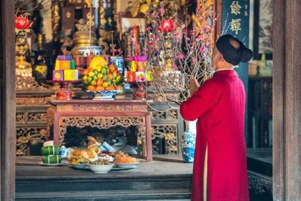 Văn khấn cúng giao thừa trong nhà, ngoài trời Tết