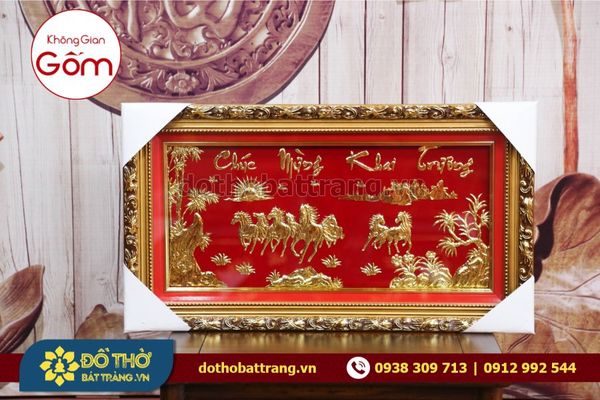 Khánh vàng Mã Đáo Thành Công – Quà mừng khai trương mang lộc vào nhà