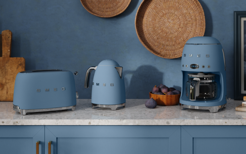 Máy nướng bánh mỳ SMEG TSF01SMBEU