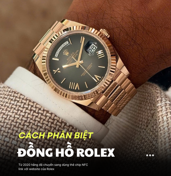 TIPs Phân Biệt Đồng Hồ Rolex Chính Hãng