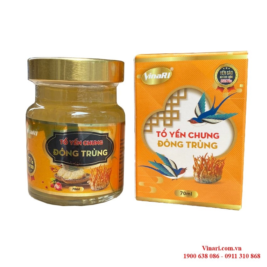 Yến chưng đông trùng hạ thảo – sự kết hợp giữa hai 