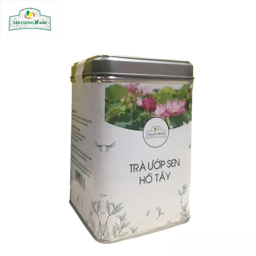 Trà Ướp Sen Tây Hồ TCX01 - 100gram Hộp Thiếc