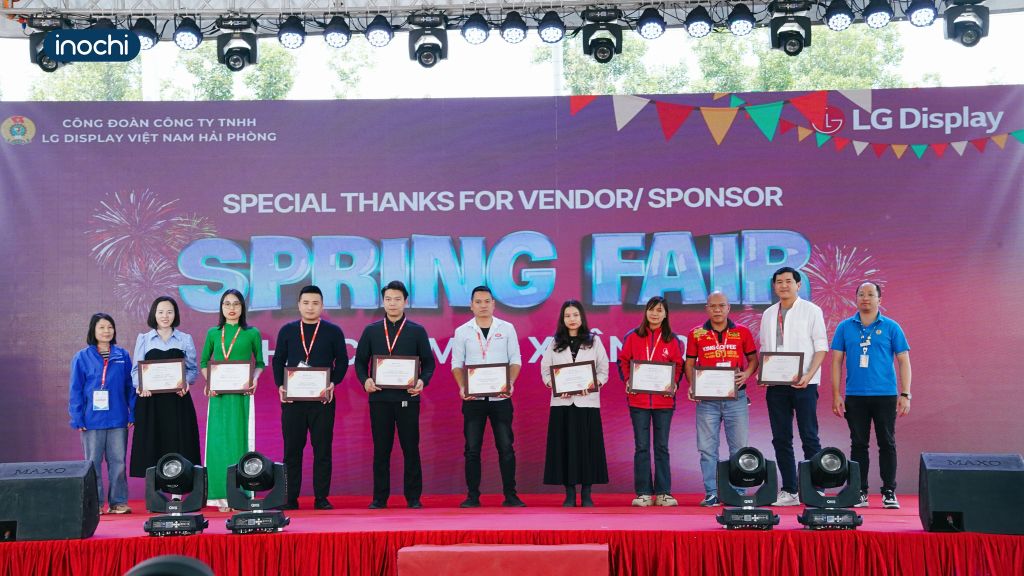 HỘI CHỢ CÔNG ĐOÀN MÙA XUÂN 2025 - LG DISLPLAY HẢI PHÒNG