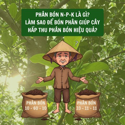 CÁCH HIỂU PHÂN BÓN QUA CHỈ SỐ N-P-K VÀ CHỌN PHÂN BÓN ĐÚNG QUA CHỈ SỐ N-P-K