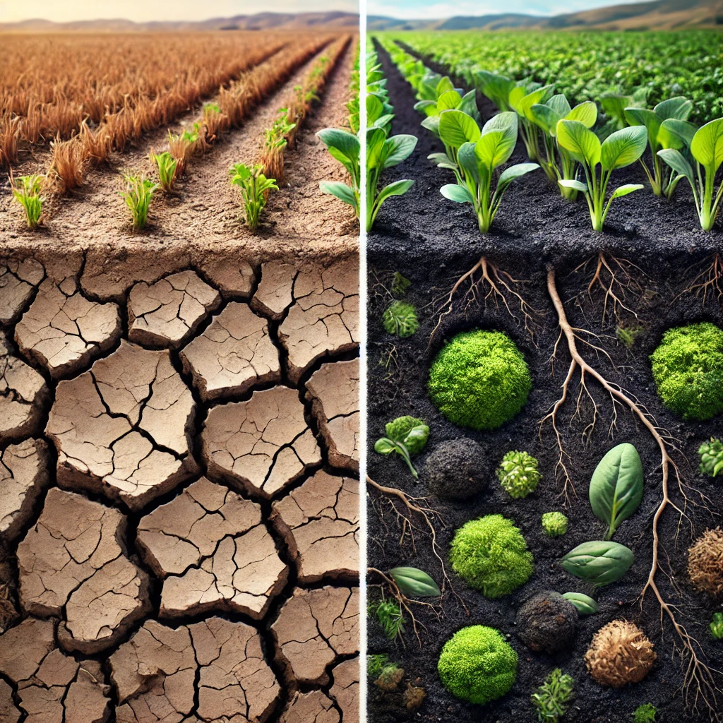 Axit Humic – Giải Pháp Hiệu Quả Hạ Phèn, Cải Thiện Đất Canh Tác