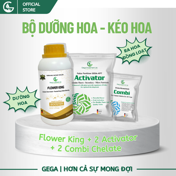 công dụng combo dưỡng hoa GEGA
