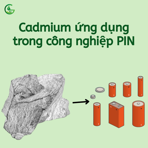 Cadimi ứng dụng làm màu sắc