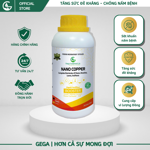 Nano Copper bảo vệ cây mùa mưa, phòng trừ nấm bệnh hiệu quả