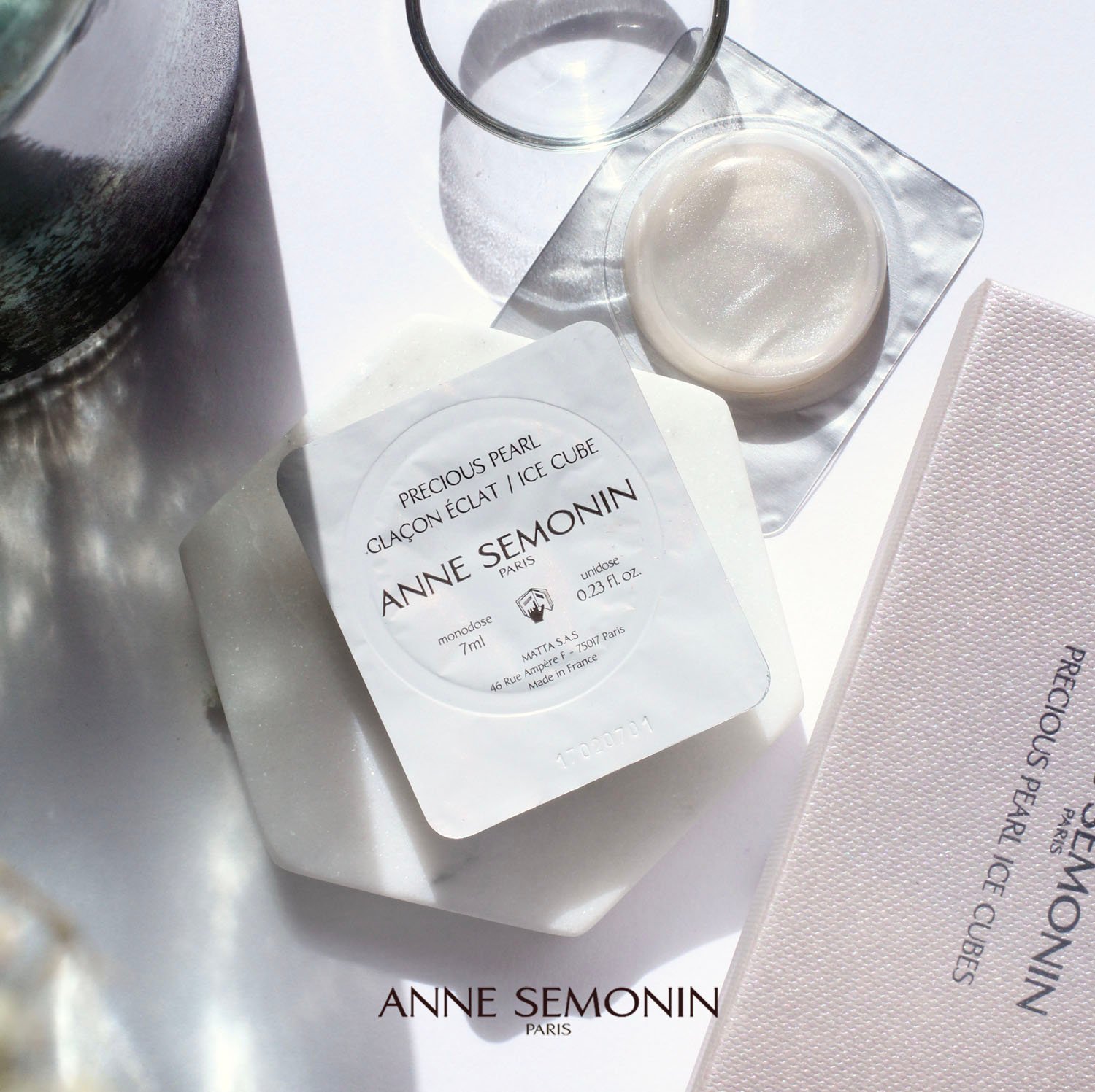 Blogger Hoài Anh review serum băng Precious Pearl Ice Cube