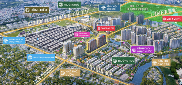 Căn Hộ Cao Cấp CT7 Đại Đô Thị The Global City 