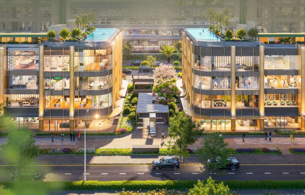 Layout mặt bằng tầng toà B – LUMIÈRE Midtown