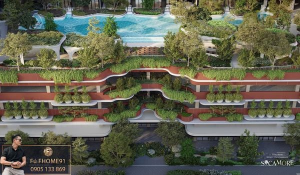 Hệ tiện ích ngoài trời hiện đại của Orchard Heights