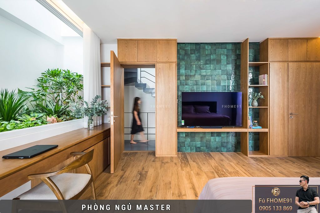 Nhà phố 3PN cho thuê 99 triệu/tháng – Bồn tắm ngoài trời & giếng trời xanh mát