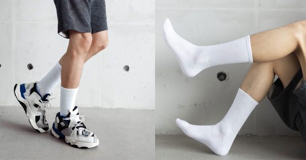 Tất nam cao cổ là phụ kiện không thể thiếu với các chàng