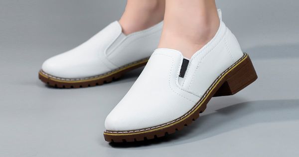 Cách phối giày lười phong cách thanh lịch