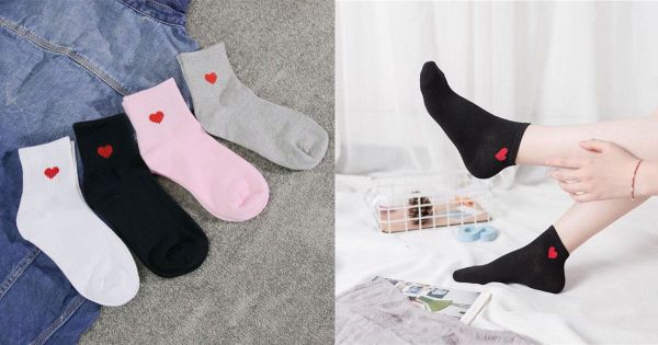 Vớ đơn giản hình trái tim
