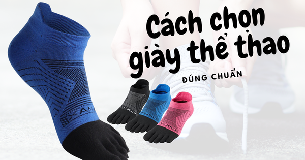 chon tat di giay the thao dung chuan