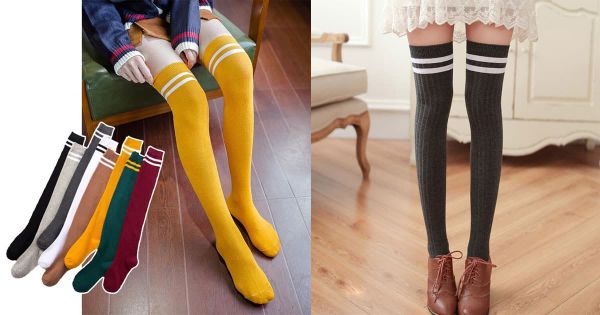Tất cổ dài nhiều màu sắc