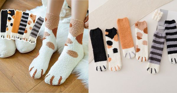 Tất len lông cừu giữ ấm chân