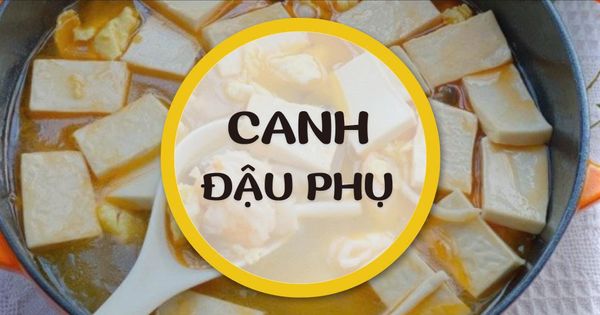 canh đậu hũ