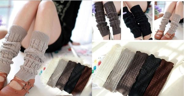 Nhiều mẫu tất ống chân ngắn