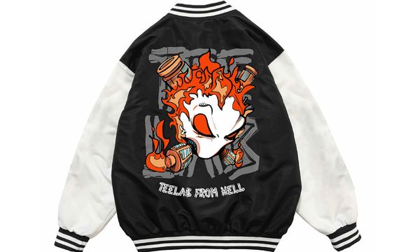 Áo khoác Bomber Teelab From Hell