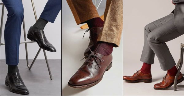 Kết hợp màu sắc với giày để mang vớ đúng cách