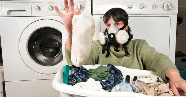 giặt tất sai cách