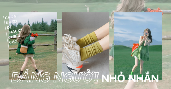 Dáng người nhỏ nhắn: chọn tất cao cổ khéo để “hack” chiều cao