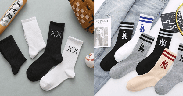 Tất nam cổ dài cotton