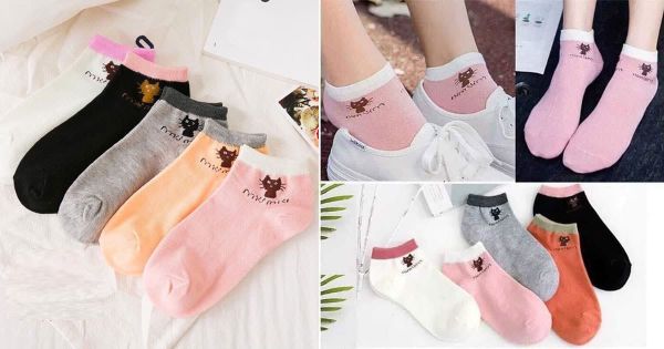 Vớ xinh hình mèo cute