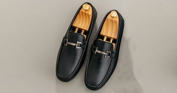 Moccasins giày lười nam