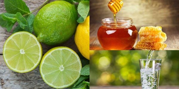 Giải rượu bằng nước chanh hoặc cam pha mật ong