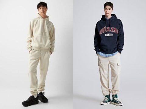 Sweater cùng quần jogger