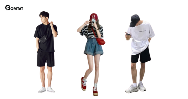 Phối tất cùng outfit hợp gu