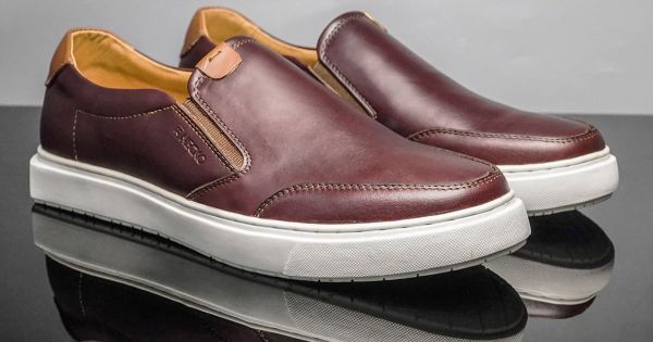 Slip ons giày lười nam