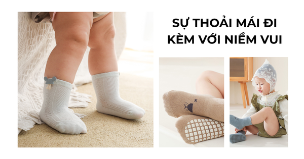 Tất hoạt hình –  Sự thoải mái đi kèm với niềm vui