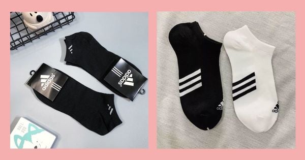 Tất nam cổ ngắn Adidas