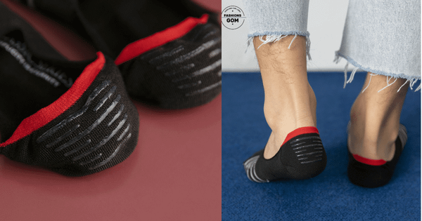 Tất nửa bàn chân chống tuột gót