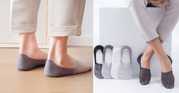 kích thước của vớ lười nam vô hình