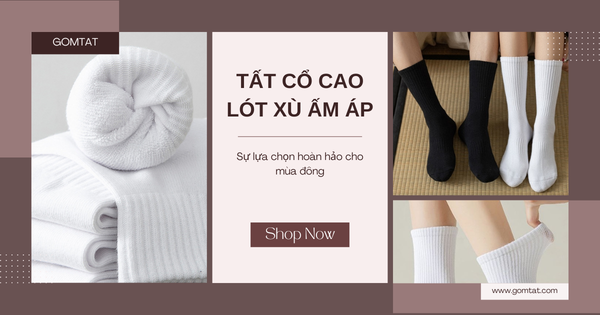 Tại sao tất cổ cao lót xù là lựa chọn hoàn hảo cho mùa đông