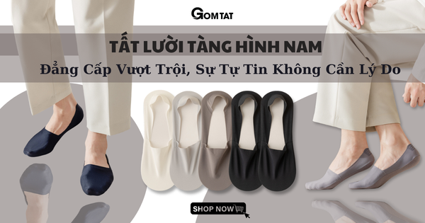Cách phối tất lười nam cùng với trang phục