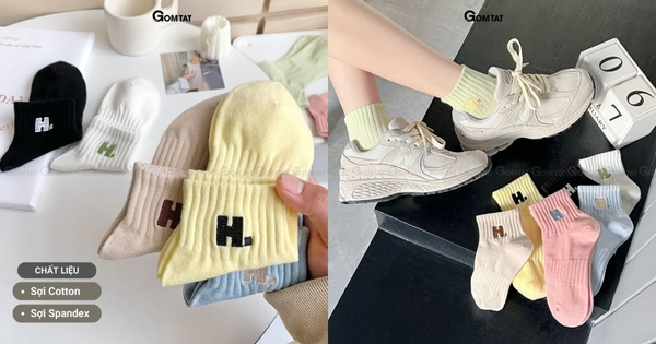 Tất nữ GOMTAT cổ ngắn