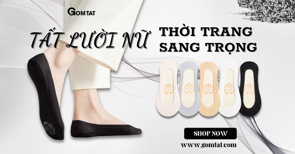 Tất lười nữ đi giày búp bê thời trang