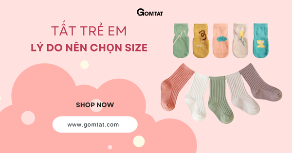 Những lý do phải chọn vớ đúng size cho bé