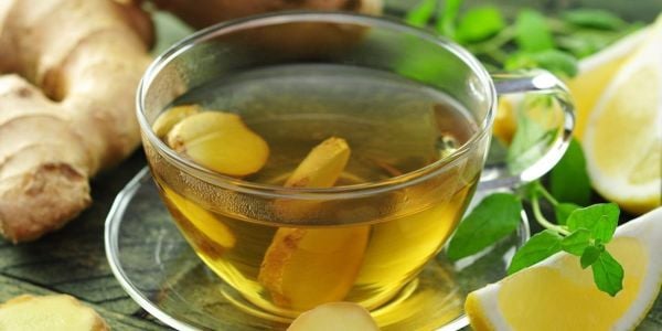 Giải rượu bằng nước gừng