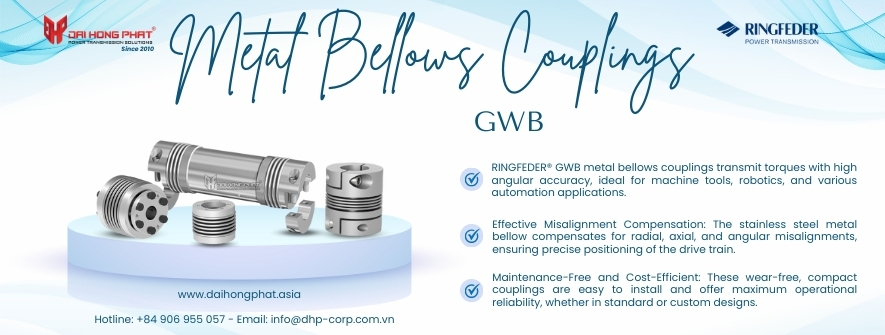 Metal Bellows Coup­lings