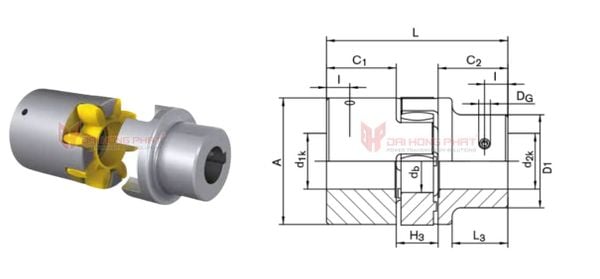 technical-drawing-of-ece-6118-coupling